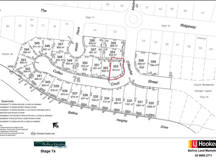 Third view of Homely land listing, 353/ O'Rourke Street (Stage 7a), Ballina NSW 2478