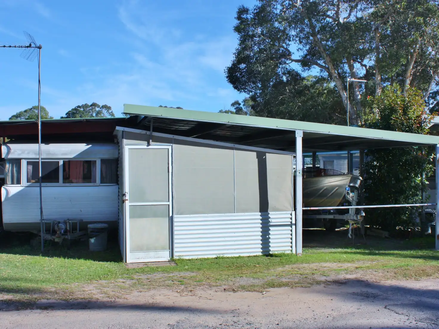 Main view of Homely unit listing, Site 52 Bimbimbi Holiday Park, Iluka Road, Woombah NSW 2469
