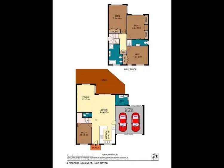 Fifth view of Homely house listing, 4 Mckellar Boulevard, Blue Haven NSW 2262