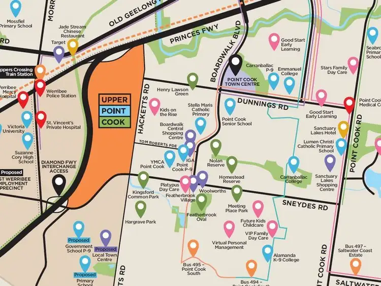 Second view of Homely land listing, Lot 215 Hanover Street, Point Cook VIC 3030