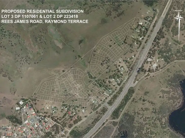 Main view of Homely land listing, 42 - 44 Rees James Road, Raymond Terrace NSW 2324