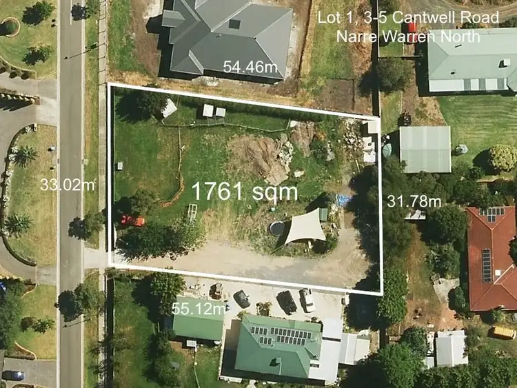 Second view of Homely land listing, 1/3-5 Cantwell Road, Narre Warren North VIC 3804
