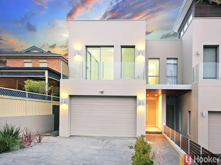 Main view of Homely semi-detached listing, 153 Hillcrest Ave, Greenacre NSW 2190
