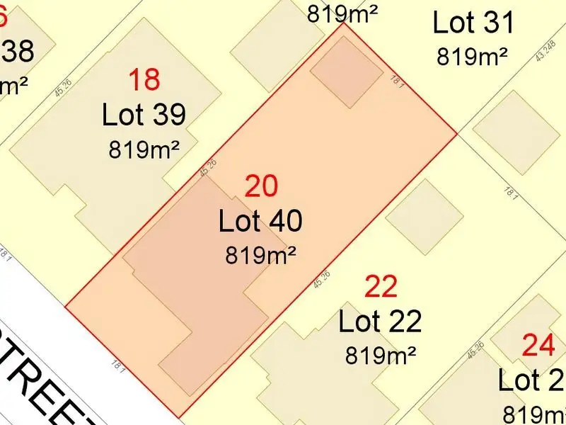 Main view of Homely land listing, 20 Chale Street, Gosnells WA 6110