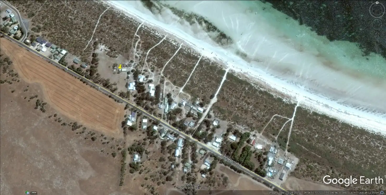 Main view of Homely land listing, 59-65 Corny Point Road, Corny Point SA 5575