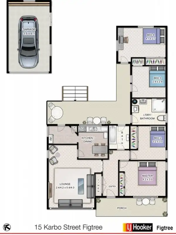 Seventh view of Homely house listing, 15 Karbo Street, Figtree NSW 2525
