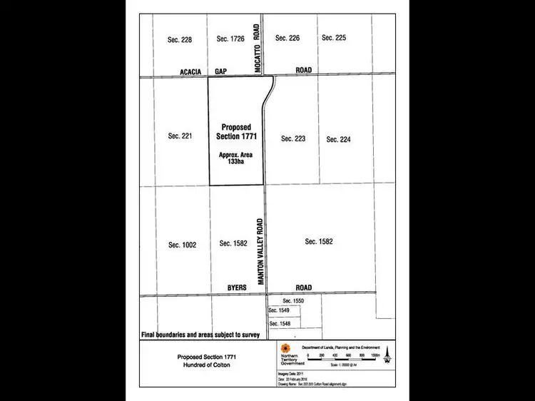 Second view of Homely land listing, 310 Acacia Gap Road, Acacia Hills NT 822