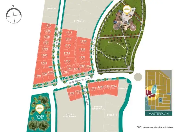 Third view of Homely land listing, Lot 1725 Grande Belmond Avenue, Clyde VIC 3978