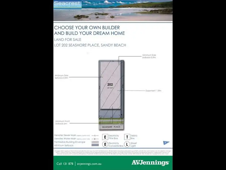 Lot 202 Seashore Place, Sandy Beach NSW 2456