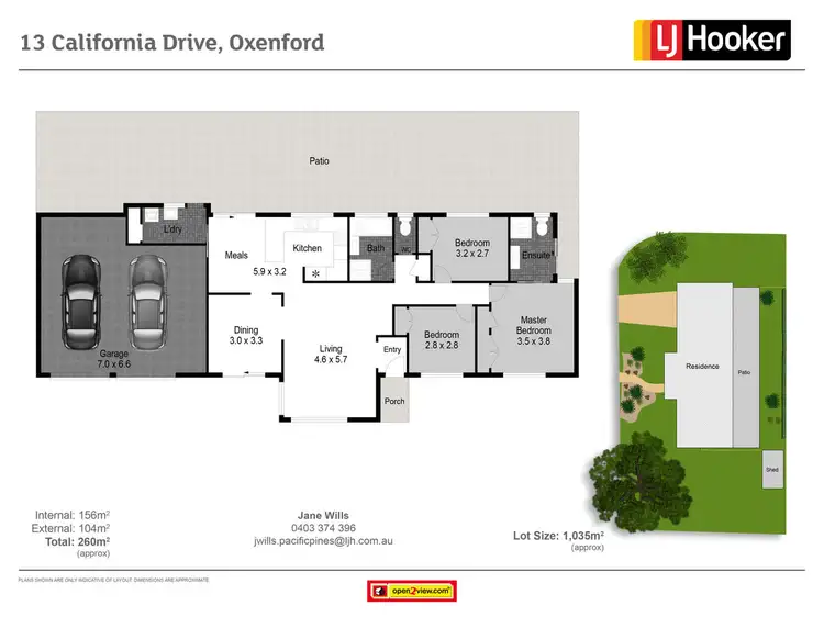 Second view of Homely house listing, 13 California Drive, Oxenford QLD 4210