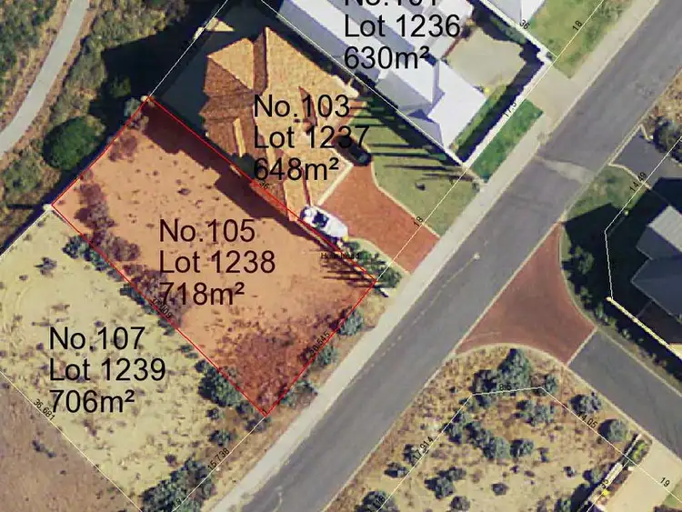 Second view of Homely land listing, 105 Boardwalk Boulevard, Halls Head WA 6210