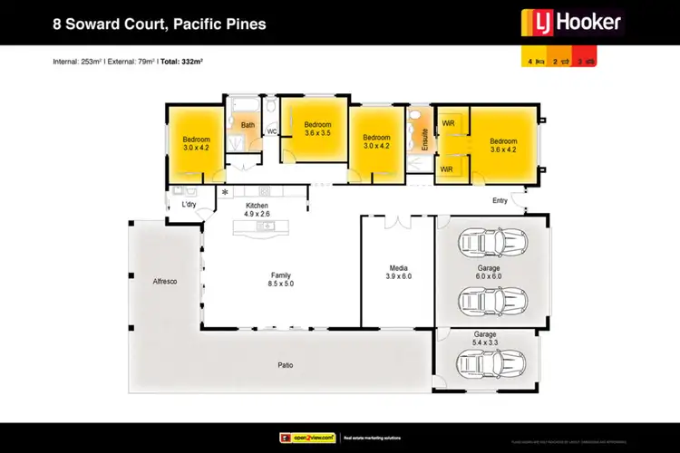 Fourth view of Homely house listing, 8 Soward Court, Pacific Pines QLD 4211