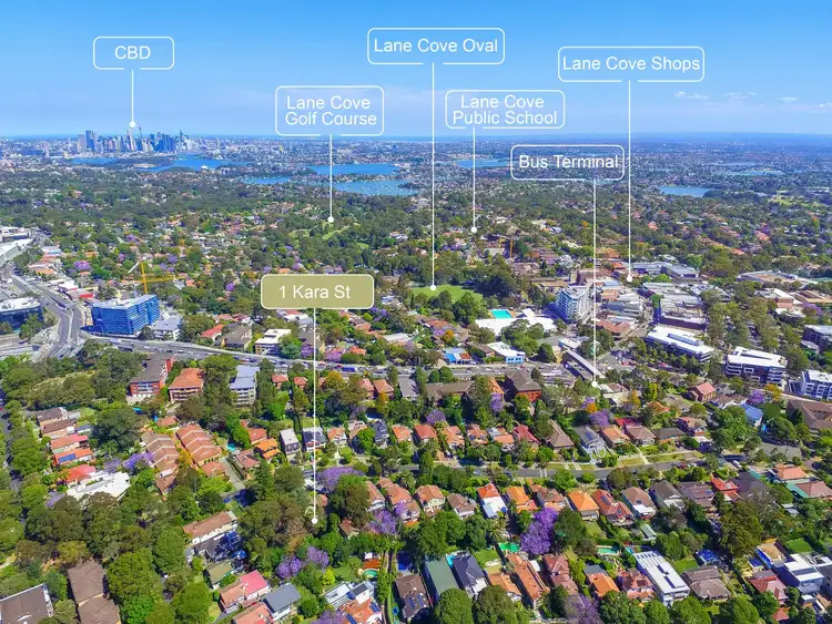 Fifth view of Homely house listing, 1 Kara Street, Lane Cove NSW 2066