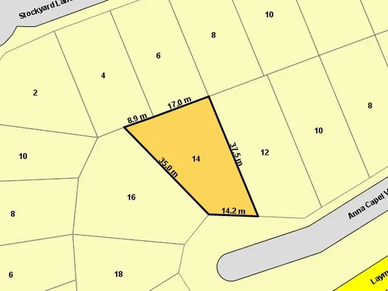 Main view of Homely land listing, 14 Anna Capel View, Geographe WA 6280