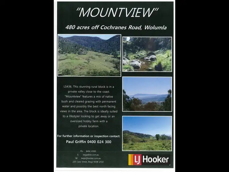 Sixth view of Homely land listing, Mountview Cochranes Road, Wolumla NSW 2550