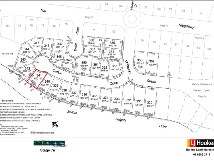 Second view of Homely land listing, 341/ Cullen Court (Stage 7a), Ballina NSW 2478