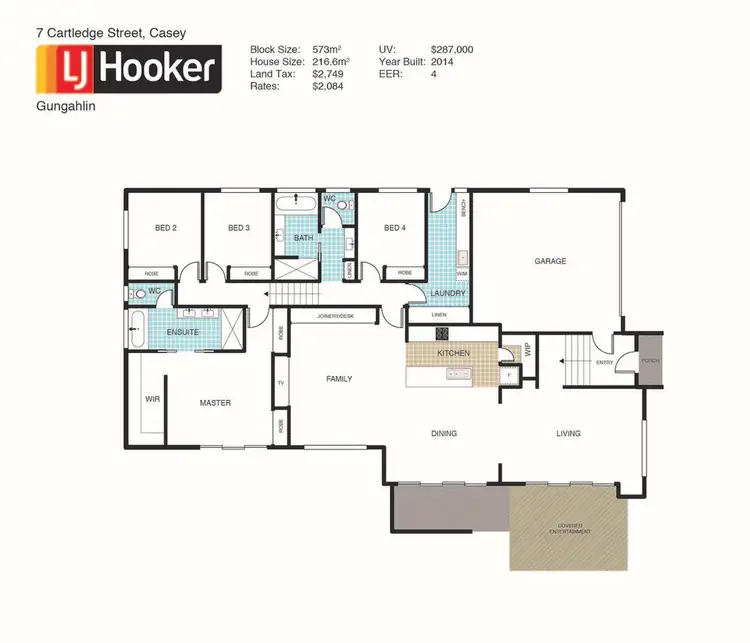 Fourth view of Homely house listing, 7 Cartledge Street, Casey ACT 2913