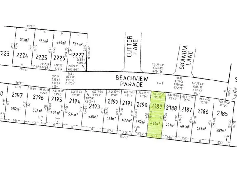 Main view of Homely land listing, 2189/113 Beachview Parade, Sanctuary Lakes VIC 3030
