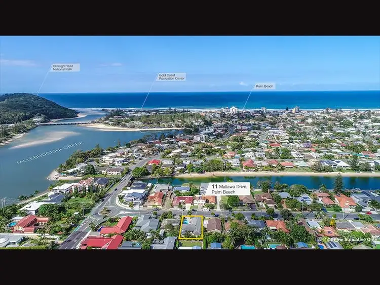 Second view of Homely house listing, 11 Mallawa Drive, Palm Beach QLD 4221