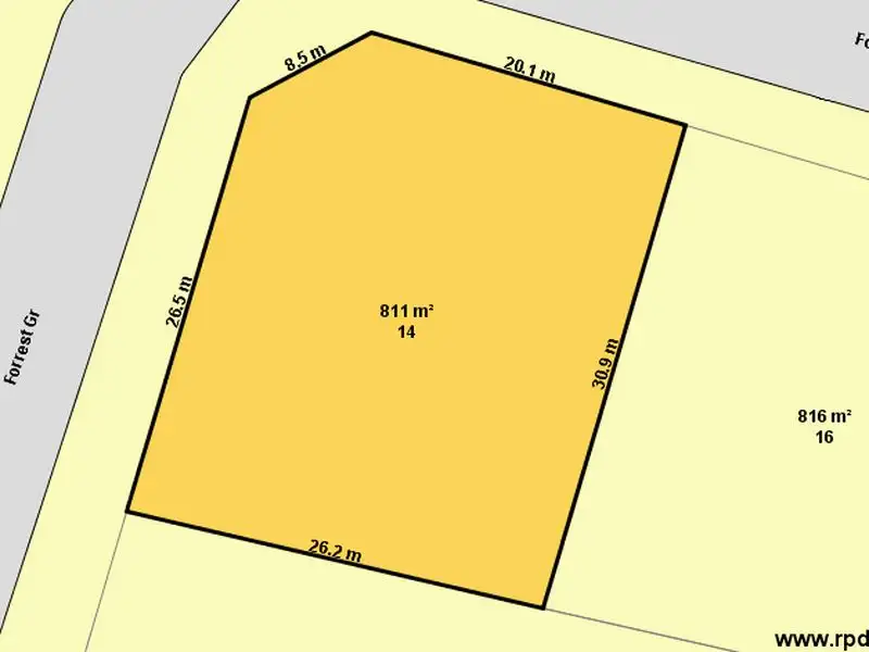 Main view of Homely land listing, 14 Forest Grove, Two Rocks WA 6037