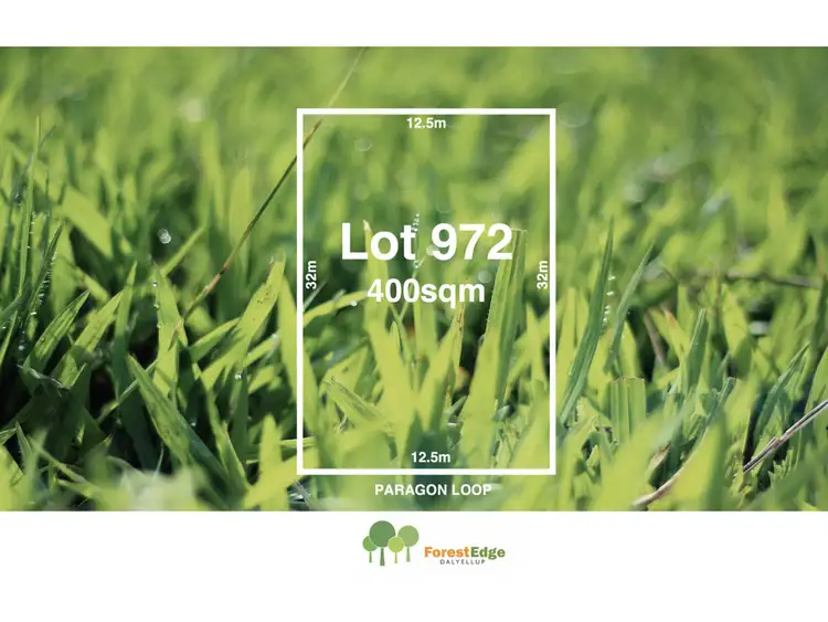 Main view of Homely land listing, Lot 972 Paragon Loop, Dalyellup WA 6230