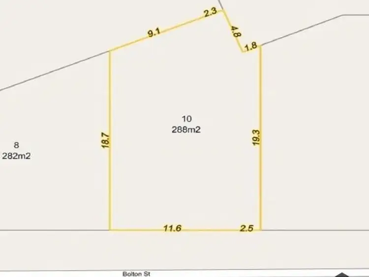 Second view of Homely land listing, 10 Bolton Street, South Bunbury WA 6230