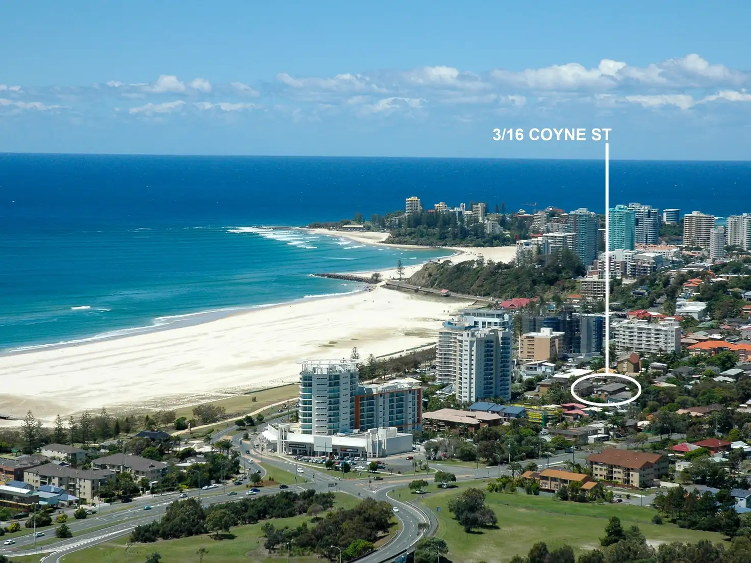Main view of Homely unit listing, 3/16 Coyne Street, Coolangatta QLD 4225