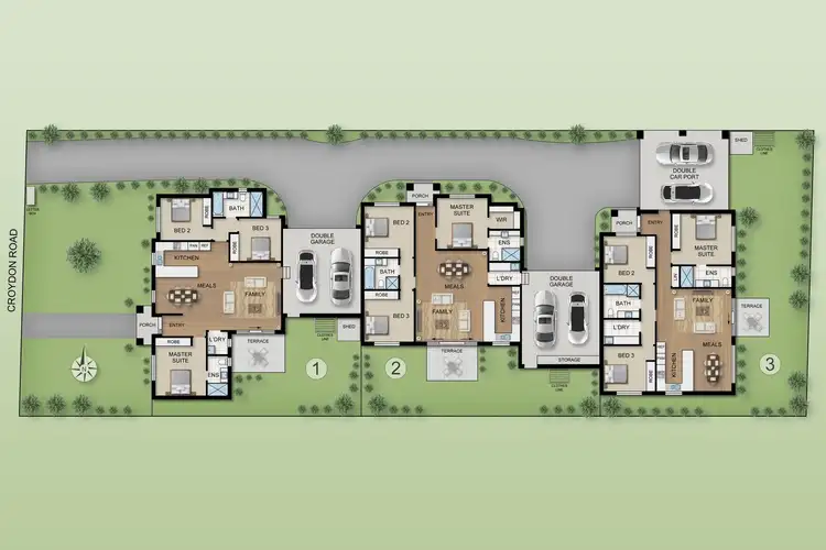 Second view of Homely townhouse listing, 3/86 Croydon Road, Croydon VIC 3136