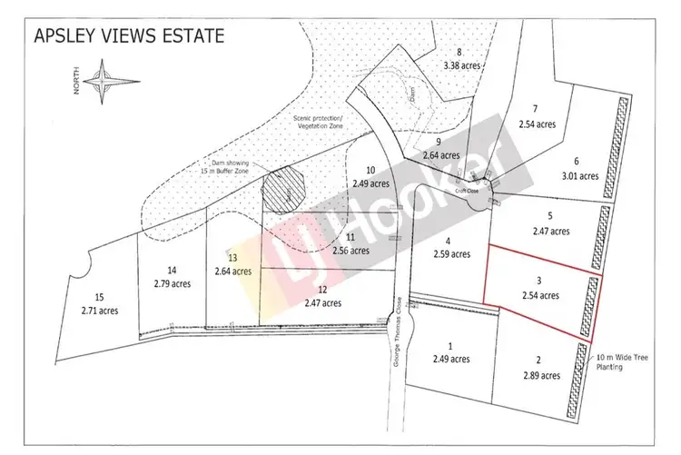 Fifth view of Homely land listing, Lot 3 George Thomas Close, The Lagoon NSW 2795