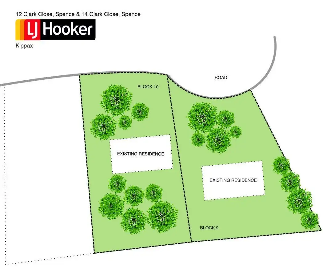 Main view of Homely land listing, 12 & 14 Clark Close, Spence ACT 2615