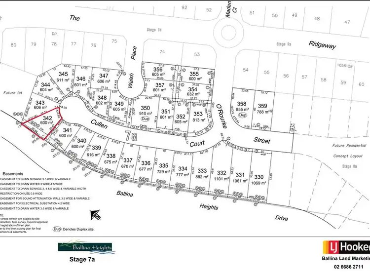 Third view of Homely land listing, 342/ Cullen Court (Stage 7a), Ballina NSW 2478