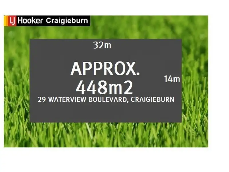 Main view of Homely land listing, 29 Waterview Boulevard, Craigieburn VIC 3064