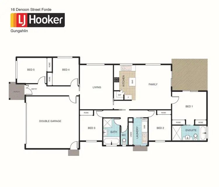 Fourth view of Homely house listing, 16 Denoon Street, Forde ACT 2914