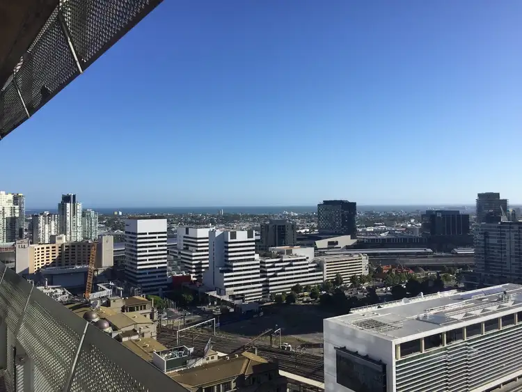 Second view of Homely apartment listing, 2305/620 Collins Street, Melbourne VIC 3000