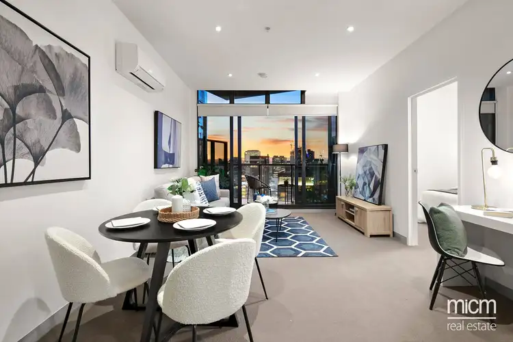 Second view of Homely apartment listing, 3308/283 City Road, Southbank VIC 3006
