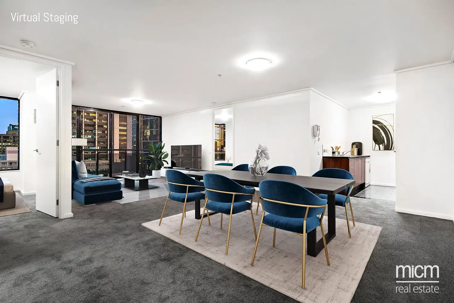 Main view of Homely apartment listing, 1600/668 Bourke Street, Melbourne VIC 3000