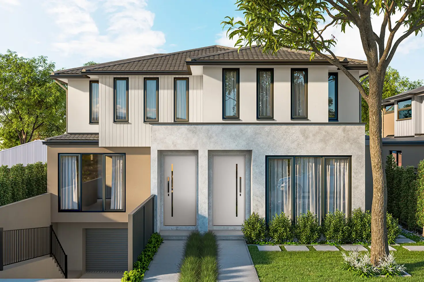 Main view of Homely townhouse listing, 37A & 37B Woonah Street, Chadstone VIC 3148