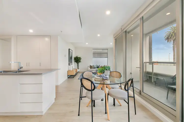 Second view of Homely apartment listing, 101/65 Beach Street, Port Melbourne VIC 3207