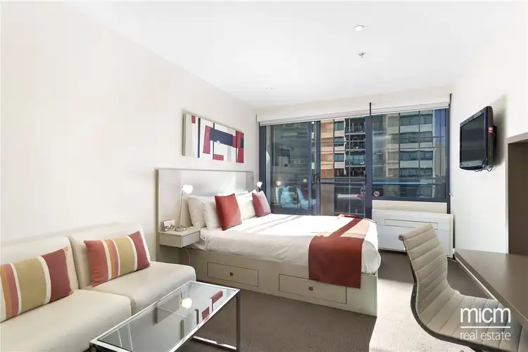 Third view of Homely studio listing, 504/181 ABeckett Street, Melbourne VIC 3000