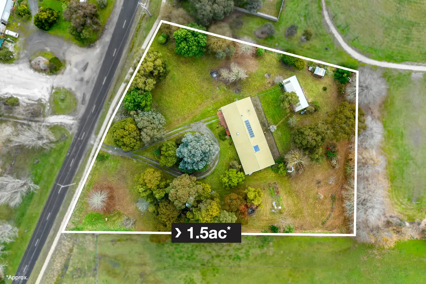 Main view of Homely house listing, 838 Linton Carngham Road, Snake Valley VIC 3351