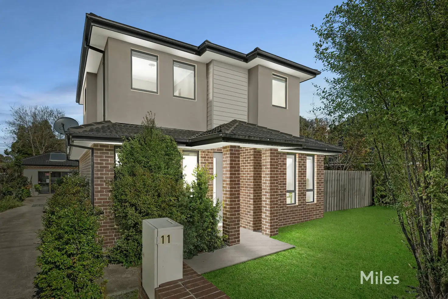 Main view of Homely townhouse listing, 1/11 Ramu Parade, Heidelberg West VIC 3081