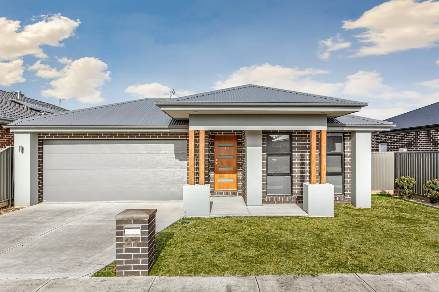 Main view of Homely house listing, 27 Mellish Street, Lucas VIC 3350