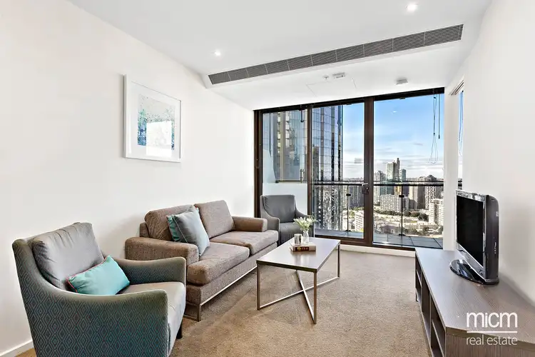 Second view of Homely apartment listing, 3001/118 Kavanagh Street, Southbank VIC 3006