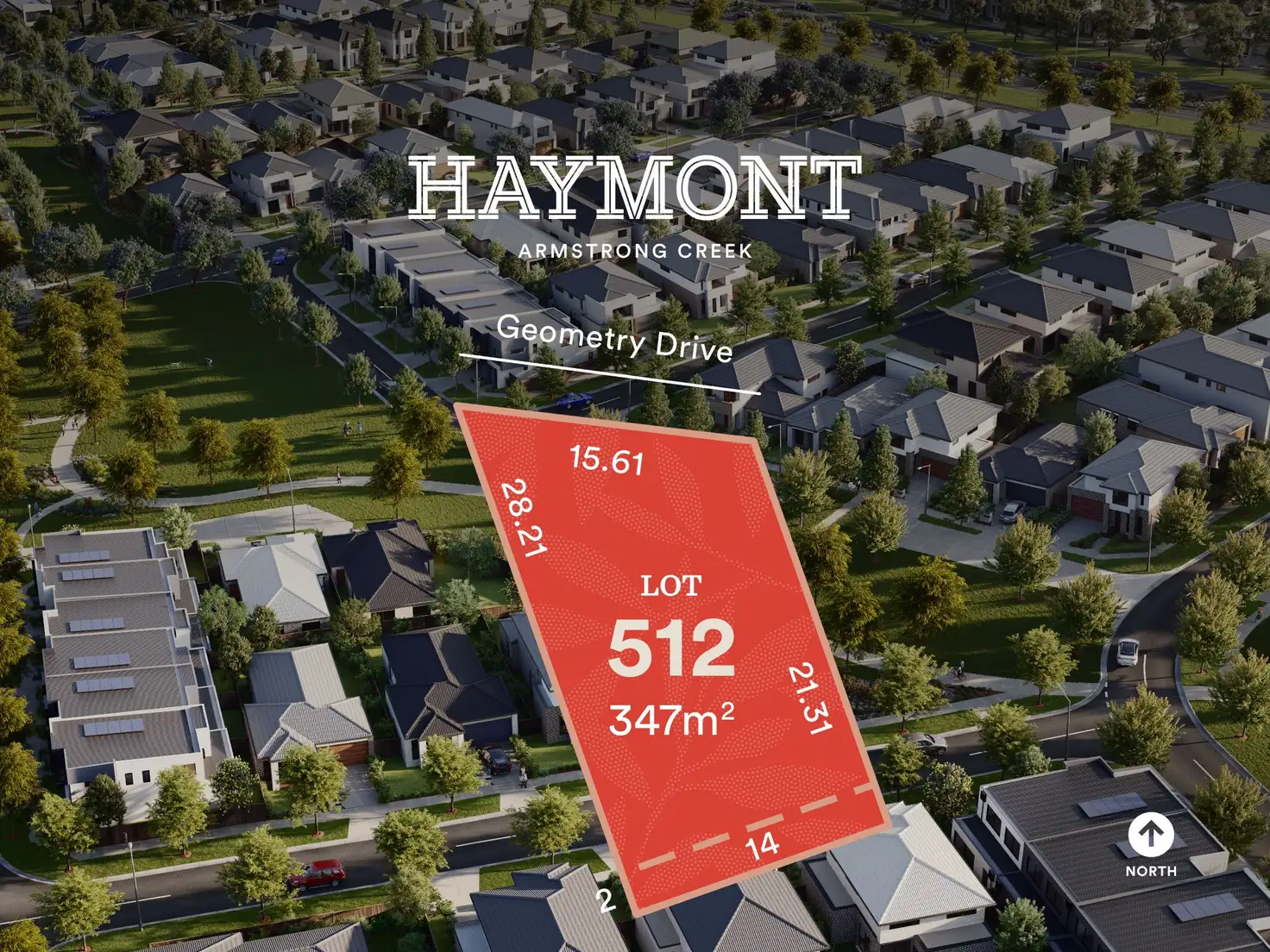Main view of Homely land listing, LOT 512 Triangle Loop, Armstrong Creek VIC 3217