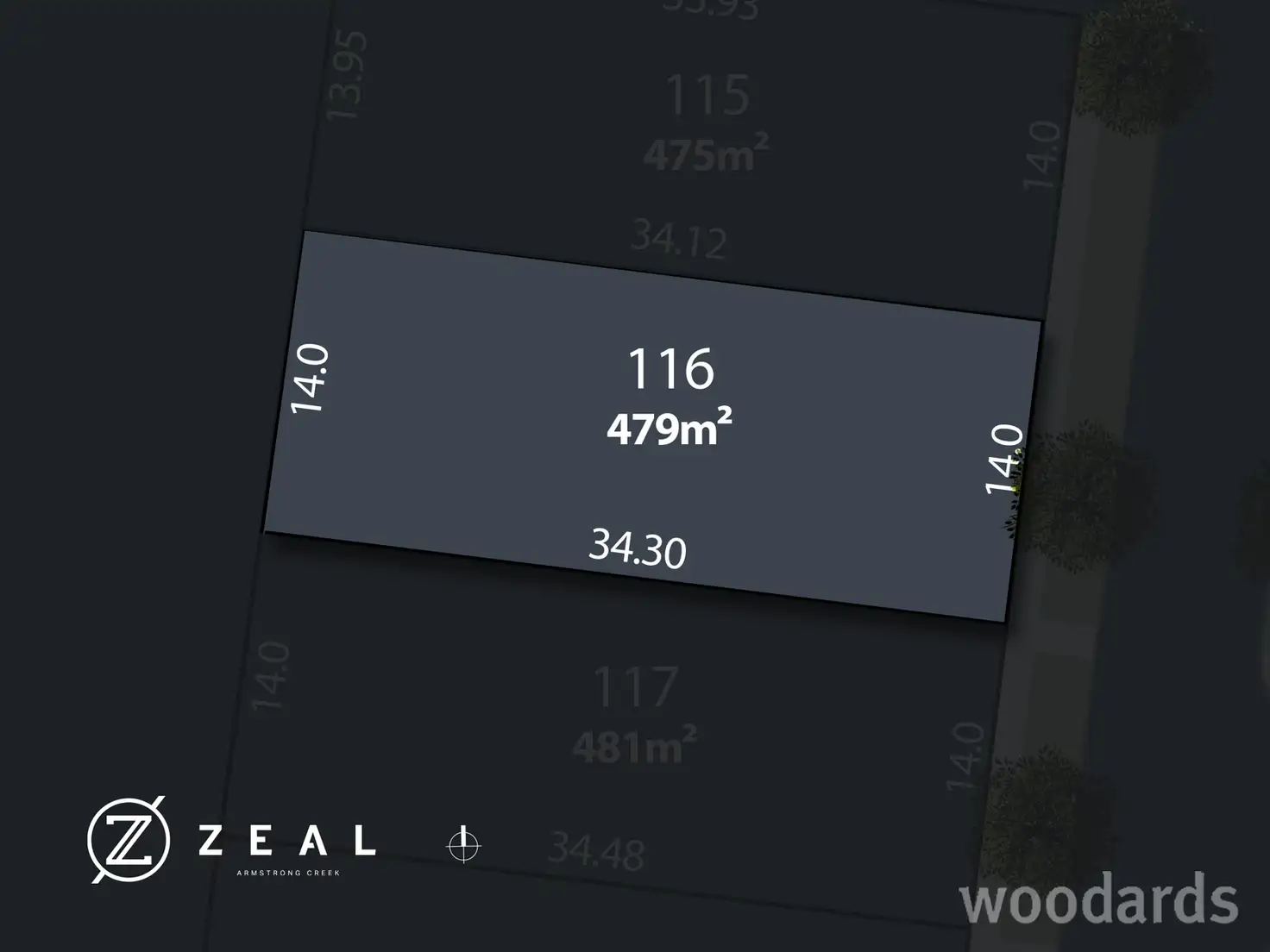 Main view of Homely land listing, LOT Lot 116, 430 Horseshoe Bend Road, Armstrong Creek VIC 3217