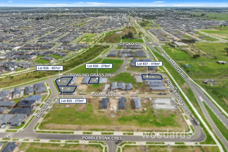 Third view of Homely land listing, Lot 837/8 Pobblebonk Crescent, Clyde North VIC 3978