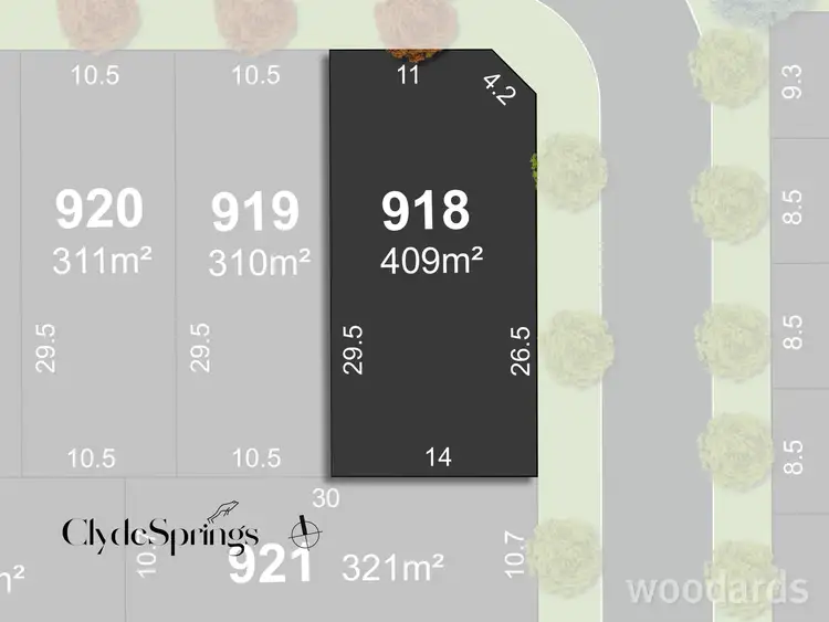 Main view of Homely land listing, Lot 918/26 Pobblebonk Crescent, Clyde North VIC 3978