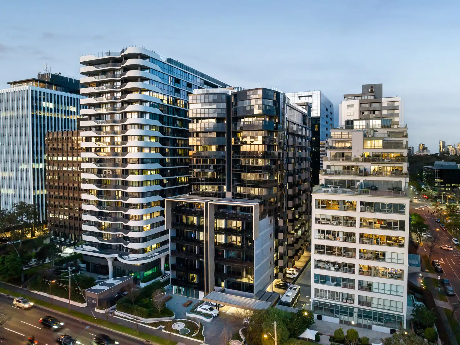 Main view of Homely apartment listing, 1004/14 Queens Road, Melbourne VIC 3004