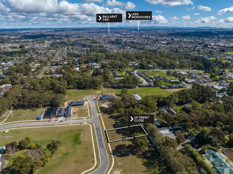 Third view of Homely land listing, 2 Tawny Close, Ballarat East VIC 3350