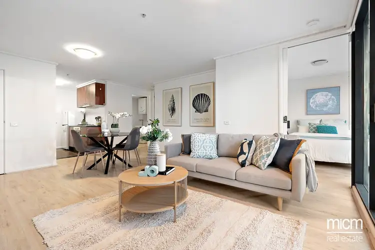 Second view of Homely apartment listing, 1408/668 Bourke Street, Melbourne VIC 3000